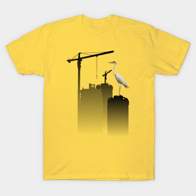 Crane T-Shirt by at1102Studio